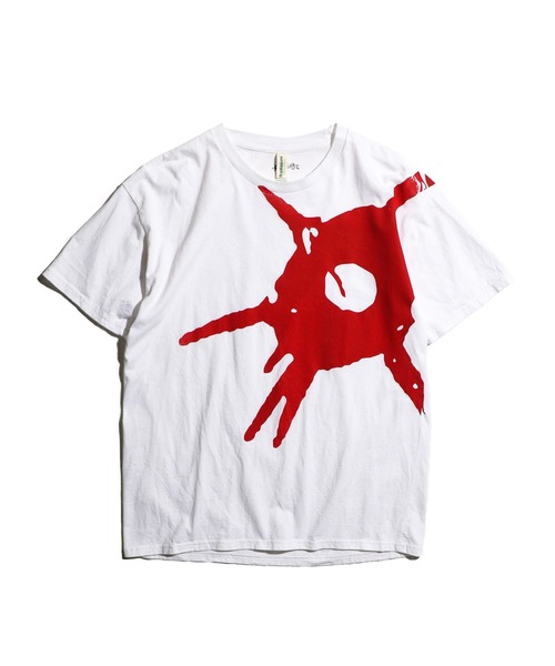 【セール】OFFSHORE / オフショア O SS TEE ハンドシルクスクリーン 手刷り グラフィックTシャツ（Tシャツ/カットソー）｜C.E.L.STORE（セルストア）