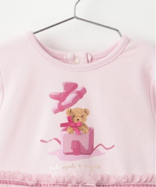 【セール】ベアギフトボックスティペットワンピース（ワンピース）｜kate spade new york kids（ケイトスペードニューヨーク）