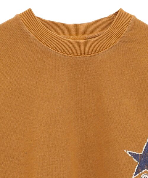 CONVERSE TOKYO（コンバーストウキョウ）の「PIGMENT DYE CONSTELLATION SWEAT（スウェット・レディース・ブラック/イエロー/ホワイト・MEDIUM/SMALL）」の16枚目の写真