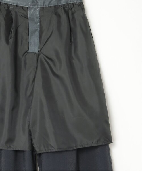 notch.(ノッチ)の「メタリックワイドパンツ(その他パンツ・レディース・ブラック/グレー・M)」の6枚目の写真