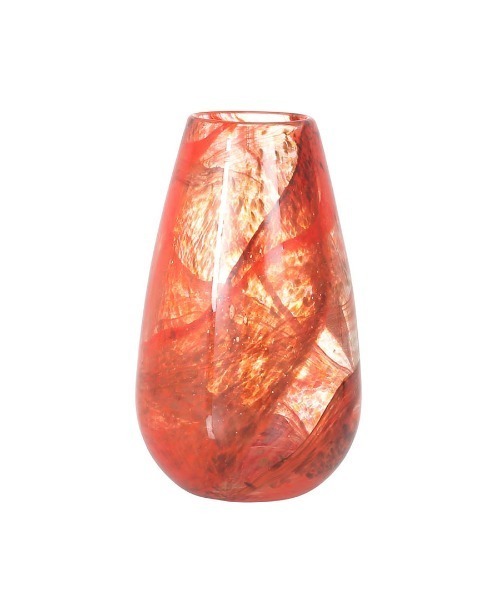 DULTON（ダルトン）の「GLASS VASE 220 CIELO/マーブル柄 フラワーベース M（フラワーベース・メンズ・ブルー/オレンジ・MEDIUM）」の11枚目の写真