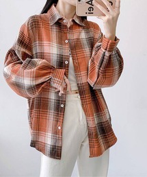 極美品　トリココムデギャルソン　チェック柄シャツブラウス　オレンジ 楽天市場】tricot COMME des GARCONS（シャツ・ブラウス