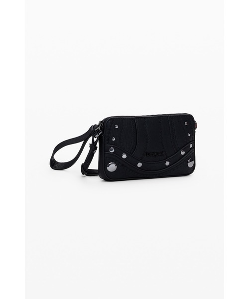 Desigual（デシグアル）の「スタッズミニウォレットショルダーバッグ（財布・レディース・ブラック・FREE）」の8枚目の写真