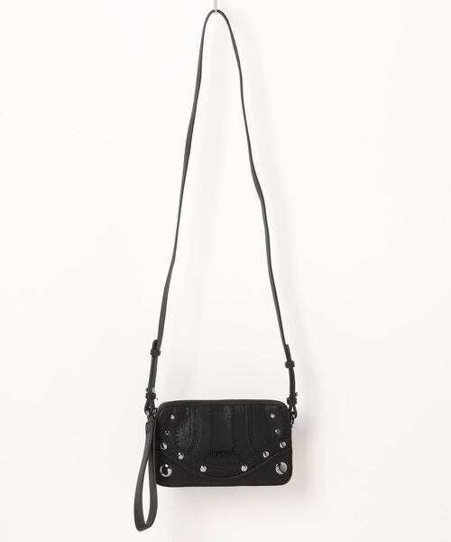 Desigual（デシグアル）の「スタッズミニウォレットショルダーバッグ（財布・レディース・ブラック・FREE）」の6枚目の写真