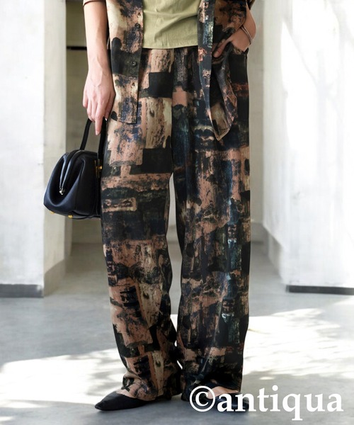 antiqua(アンティカ)の「ヴィンテージ柄パンツ(その他パンツ・レディース・マルチ・LARGE/MEDIUM)」の6枚目の写真