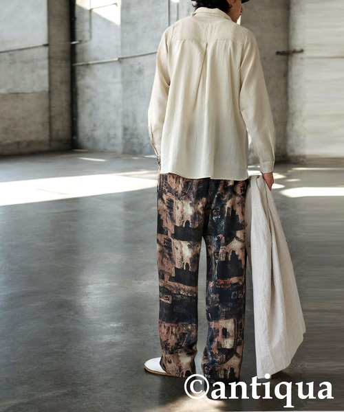 antiqua(アンティカ)の「ヴィンテージ柄パンツ(その他パンツ・レディース・マルチ・LARGE/MEDIUM)」の11枚目の写真