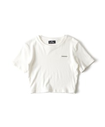 Brass logo rib tops【WOMEN】