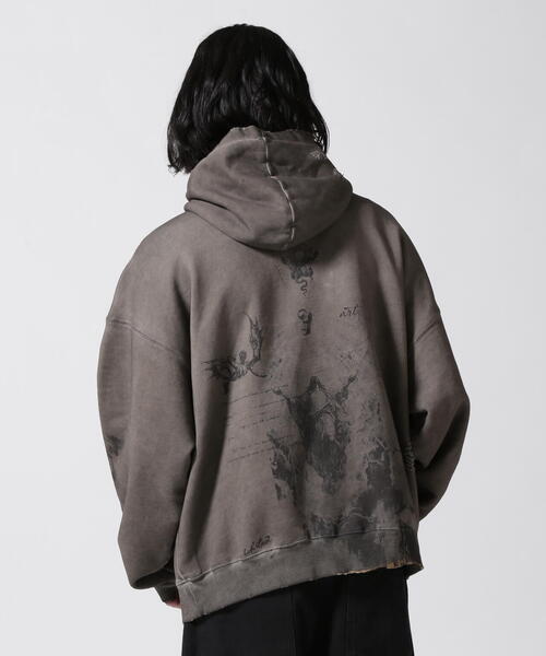 【DankeSchon】ダンケシェーン/SPRAY HOODIE MARIA/フーディー DankeSchon】ダンケシェーン/SPRAY HOODIE MARIA/フーディー