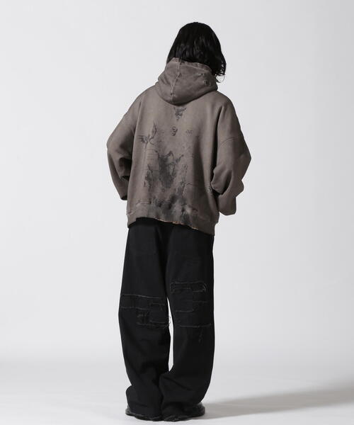 DANKE SCHON（ダンケシェーン）の「DankeSchon/ダンケシェーン/SPRAY HD MARIA（パーカー・レディース・ベージュ・L/M）」の10枚目の写真