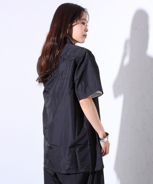 TAION(タイオン)の「【TAION/タイオン】ミリタリー Ripstop 半袖シャツ ハーフスリーブシャツ ユニセックス(シャツ/ブラウス・メンズ・ブラック/セージグリーン/ネイビー・XL/L/M)」の22枚目の写真