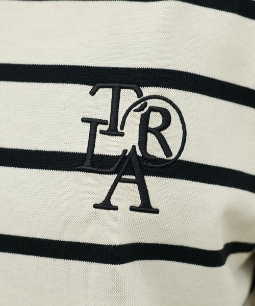 LARUTA（ラルータ）の「【LARUTA】厚盛りちびロゴ刺繍ロンT（Tシャツ/カットソー・レディース・オフホワイト/その他1/その他2/その他3/その他4・FREE）」の20枚目の写真