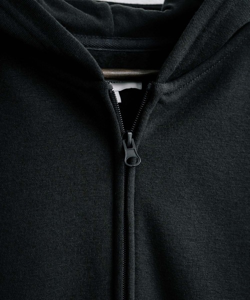 Rocky Monroe（ロッキーモンロー）の「ルーズシルエット 裏起毛無地フルジップパーカー（パーカー・メンズ・オートミール/ネイビー/チャコールグレー/ブラック・M/L/XL）」の10枚目の写真