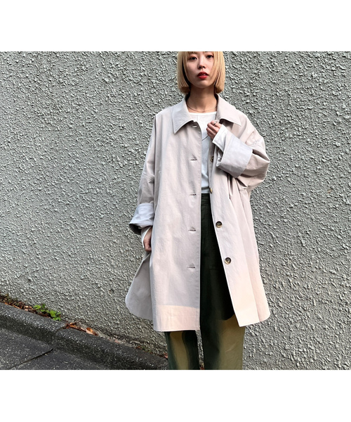 BLACK by moussy グレートレンチコート