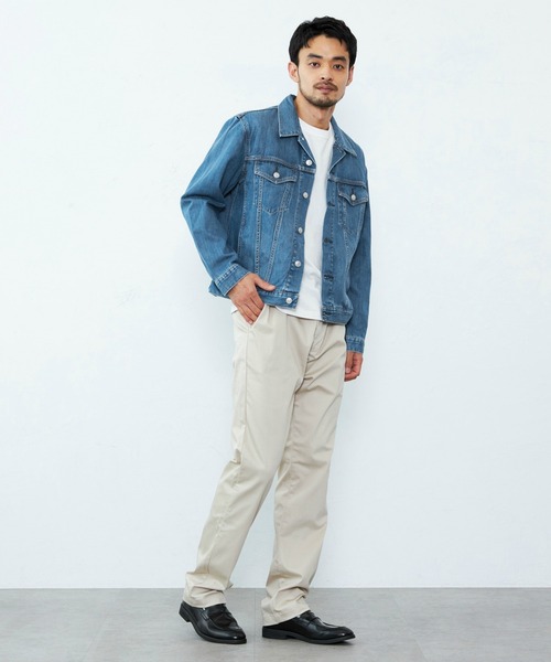 EDWIN エドウィン 大人のふだん着 チノパンツ ストレッチ ウエスト調節