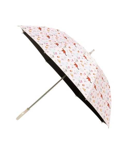 PAUL&JOE(ポールアンドジョー)の「遮光 晴雨兼用 日傘 "ティーパーティー"(長傘・レディース・ベビーピンク/ベージュ/サックスブルー・FREE)」の3枚目の写真