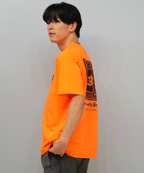 lost(ロスト)の「【ムラサキスポーツ限定】lost/ロスト 半袖Tシャツ ラッシュガード 水陸両用/ユーティリティー L25S-4301(ラッシュガード・メンズ・ホワイト/オレンジ/ブラック・M/L/XL)」の12枚目の写真