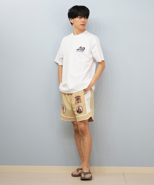 lost(ロスト)の「【ムラサキスポーツ限定】lost/ロスト 半袖Tシャツ ラッシュガード 水陸両用/ユーティリティー L25S-4301(ラッシュガード・メンズ・ホワイト/オレンジ/ブラック・M/L/XL)」の8枚目の写真
