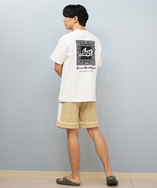 lost(ロスト)の「【ムラサキスポーツ限定】lost/ロスト 半袖Tシャツ ラッシュガード 水陸両用/ユーティリティー L25S-4301(ラッシュガード・メンズ・ホワイト/オレンジ/ブラック・M/L/XL)」の9枚目の写真