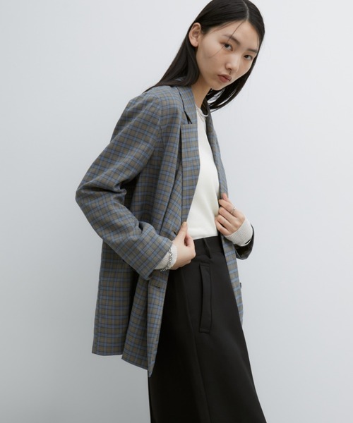 Aunt Marie's(アントマリーズ)の「ダブルボタンテーラードジャケット(テーラードジャケット・レディース・ブルー/アイボリー/イエロー・FREE)」の18枚目の写真