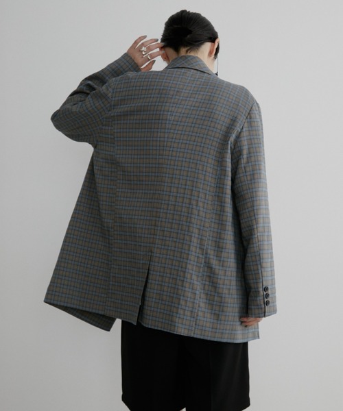 Aunt Marie's(アントマリーズ)の「ダブルボタンテーラードジャケット(テーラードジャケット・レディース・ブルー/アイボリー/イエロー・FREE)」の18枚目の写真