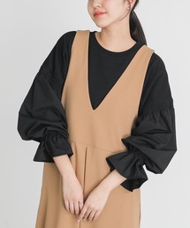 n'OrLABEL | 『異素材キャンディースリーブスウェット』(スウェット)