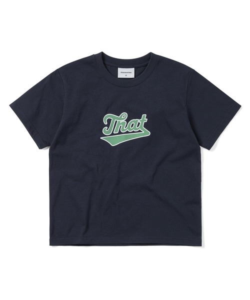 thisisneverthat(ディスイズネバーザット)の「That Sign W Tee(Tシャツ/カットソー・メンズ・ネイビー/グレー系その他/ヘザーグレー・S/M)」の1枚目の写真