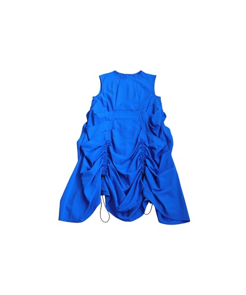antiqua（アンティカ）の「ギャザーボリュームワンピース（ワンピース・レディース・ブルー/ブラック・ONESIZE）」の15枚目の写真