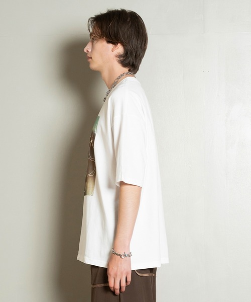 Forte(フォルテ)(フォルテ)の「West Side Modern Graphic T-Shirts/ウエストサイドモダングラフィックTシャツ/中肉厚/滑らかな肌触り(Tシャツ/カットソー・メンズ・ブラック/ホワイト・MEDIUM/LARGE)」の20枚目の写真
