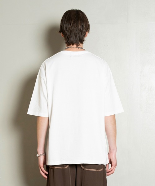 Forte(フォルテ)(フォルテ)の「West Side Modern Graphic T-Shirts/ウエストサイドモダングラフィックTシャツ/中肉厚/滑らかな肌触り(Tシャツ/カットソー・メンズ・ブラック/ホワイト・MEDIUM/LARGE)」の21枚目の写真