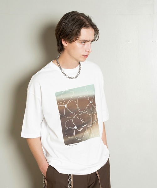 Forte(フォルテ)(フォルテ)の「West Side Modern Graphic T-Shirts/ウエストサイドモダングラフィックTシャツ/中肉厚/滑らかな肌触り(Tシャツ/カットソー・メンズ・ブラック/ホワイト・MEDIUM/LARGE)」の16枚目の写真