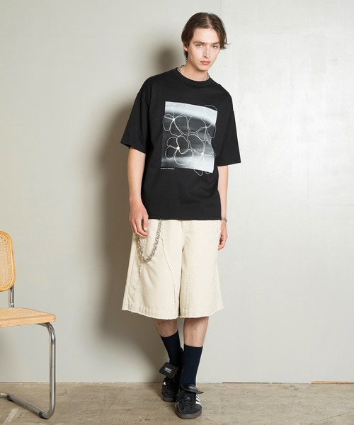 Forte(フォルテ)(フォルテ)の「West Side Modern Graphic T-Shirts/ウエストサイドモダングラフィックTシャツ/中肉厚/滑らかな肌触り(Tシャツ/カットソー・メンズ・ブラック/ホワイト・MEDIUM/LARGE)」の13枚目の写真