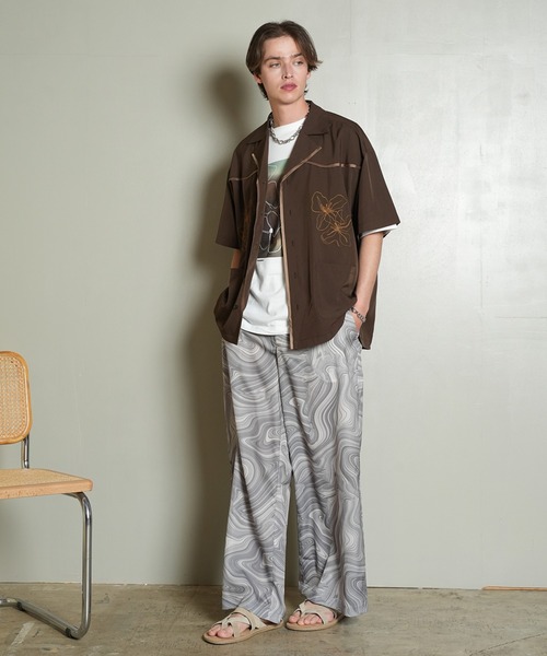 Forte(フォルテ)(フォルテ)の「West Side Modern Graphic T-Shirts/ウエストサイドモダングラフィックTシャツ/中肉厚/滑らかな肌触り(Tシャツ/カットソー・メンズ・ブラック/ホワイト・MEDIUM/LARGE)」の6枚目の写真