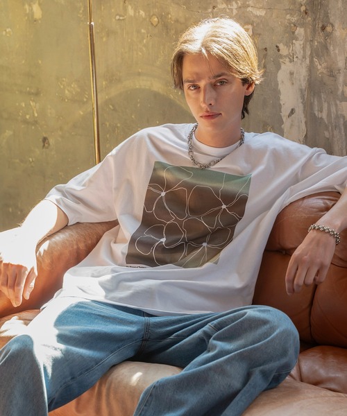 Forte(フォルテ)(フォルテ)の「West Side Modern Graphic T-Shirts/ウエストサイドモダングラフィックTシャツ/中肉厚/滑らかな肌触り(Tシャツ/カットソー・メンズ・ブラック/ホワイト・MEDIUM/LARGE)」の15枚目の写真