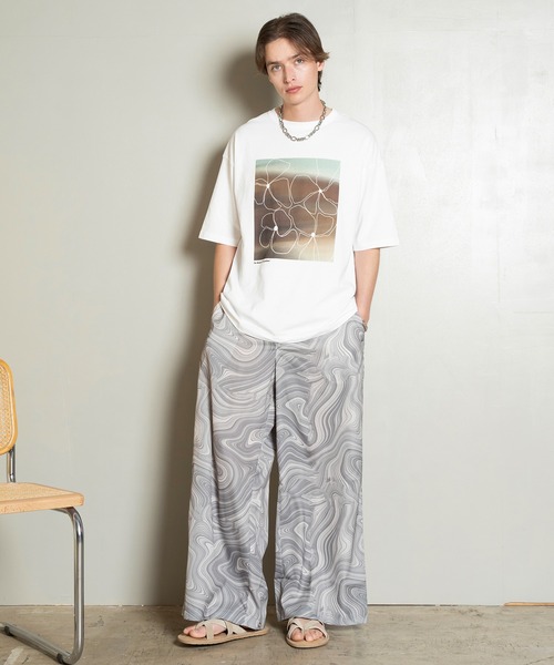 Forte(フォルテ)(フォルテ)の「West Side Modern Graphic T-Shirts/ウエストサイドモダングラフィックTシャツ/中肉厚/滑らかな肌触り(Tシャツ/カットソー・メンズ・ブラック/ホワイト・MEDIUM/LARGE)」の18枚目の写真