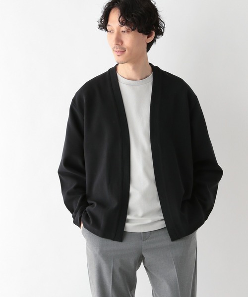 GLOBAL WORK（グローバルワーク）の「クリーンミラノリブカーディガン/147308（カーディガン/ボレロ・メンズ・チャコールグレー/ブラック/ベージュ/グレー/ブルー/グリーン・SMALL/MEDIUM/LARGE/X-LARGE/3XL/X-SMALL/XX-LARGE）」の10枚目の写真