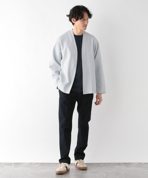 GLOBAL WORK（グローバルワーク）の「クリーンミラノリブカーディガン/147308（カーディガン/ボレロ・メンズ・チャコールグレー/ブラック/ベージュ/グレー/ブルー/グリーン・SMALL/MEDIUM/LARGE/X-LARGE/3XL/X-SMALL/XX-LARGE）」の15枚目の写真