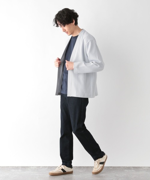 GLOBAL WORK（グローバルワーク）の「クリーンミラノリブカーディガン/147308（カーディガン/ボレロ・メンズ・チャコールグレー/ブラック/ベージュ/グレー/ブルー/グリーン・SMALL/MEDIUM/LARGE/X-LARGE/3XL/X-SMALL/XX-LARGE）」の16枚目の写真