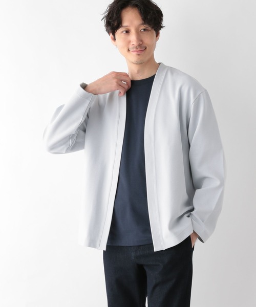 GLOBAL WORK（グローバルワーク）の「クリーンミラノリブカーディガン/147308（カーディガン/ボレロ・メンズ・チャコールグレー/ブラック/ベージュ/グレー/ブルー/グリーン・SMALL/MEDIUM/LARGE/X-LARGE/3XL/X-SMALL/XX-LARGE）」の17枚目の写真