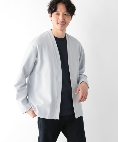GLOBAL WORK（グローバルワーク）の「クリーンミラノリブカーディガン/147308（カーディガン/ボレロ・メンズ・チャコールグレー/ブラック/ベージュ/グレー/ブルー/グリーン・SMALL/MEDIUM/LARGE/X-LARGE/3XL/X-SMALL/XX-LARGE）」の18枚目の写真