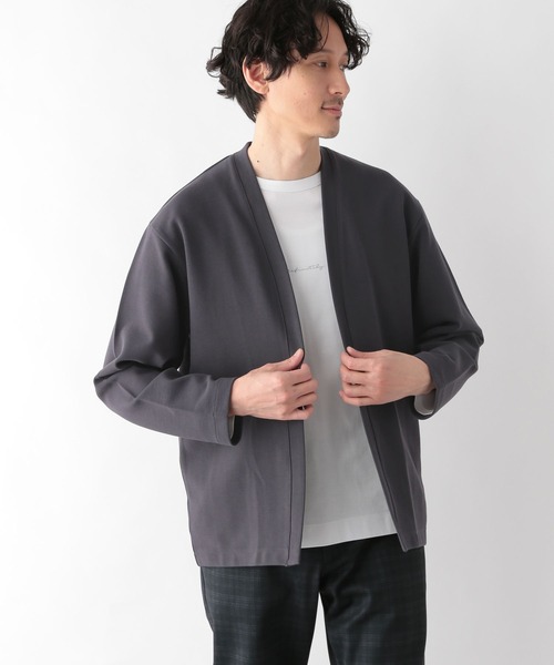 GLOBAL WORK（グローバルワーク）の「クリーンミラノリブカーディガン/147308（カーディガン/ボレロ・メンズ・チャコールグレー/ブラック/ベージュ/グレー/ブルー/グリーン・SMALL/MEDIUM/LARGE/X-LARGE/3XL/X-SMALL/XX-LARGE）」の14枚目の写真