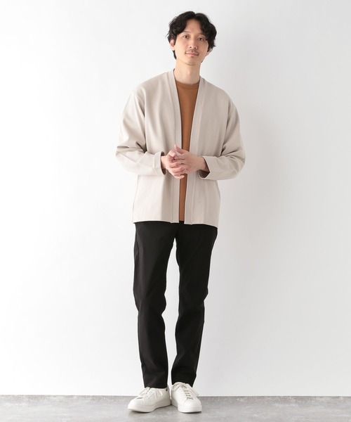 GLOBAL WORK（グローバルワーク）の「クリーンミラノリブカーディガン/147308（カーディガン/ボレロ・メンズ・チャコールグレー/ブラック/ベージュ/グレー/ブルー/グリーン・SMALL/MEDIUM/LARGE/X-LARGE/3XL/X-SMALL/XX-LARGE）」の19枚目の写真