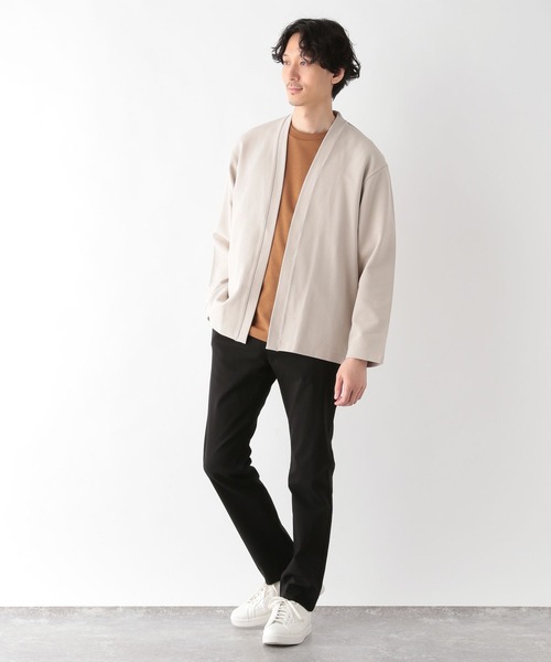 GLOBAL WORK（グローバルワーク）の「クリーンミラノリブカーディガン/147308（カーディガン/ボレロ・メンズ・チャコールグレー/ブラック/ベージュ/グレー/ブルー/グリーン・SMALL/MEDIUM/LARGE/X-LARGE/3XL/X-SMALL/XX-LARGE）」の20枚目の写真