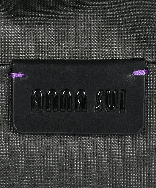 ANNA SUI（アナスイ）の「ワンダー 2wayミニボストン（ハンドバッグ・レディース・ブラック/パープル/ブラック系その他2/シルバー・FREE）」の18枚目の写真