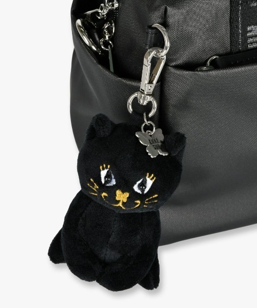 ANNA SUI（アナスイ）の「ワンダー 2wayミニボストン（ハンドバッグ・レディース・ブラック/パープル/ブラック系その他2/シルバー・FREE）」の19枚目の写真