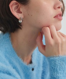 クリアドロップピアス