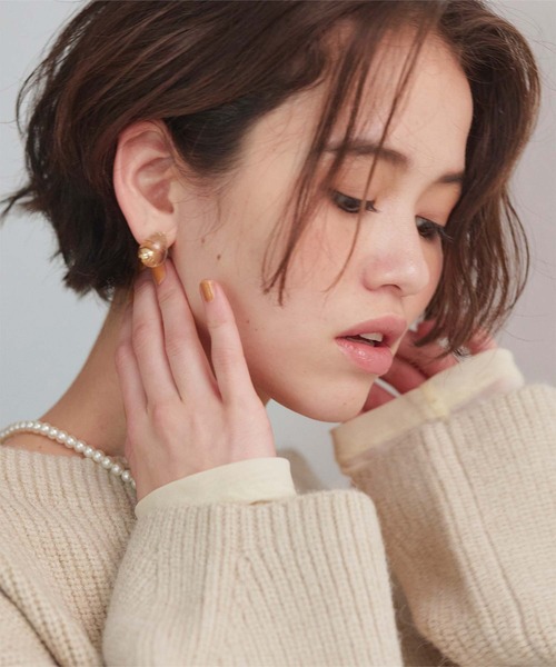 セール】クリアドロップピアス（ピアス（両耳用））｜titivate