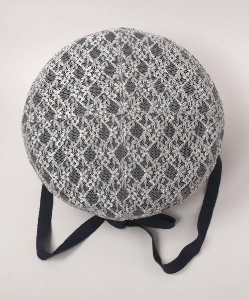 CA4LA（カシラ）の「HK ROW 6（ハンチング/ベレー帽・レディース・ブラック/ベージュ/グレー・ONESIZE）」の5枚目の写真