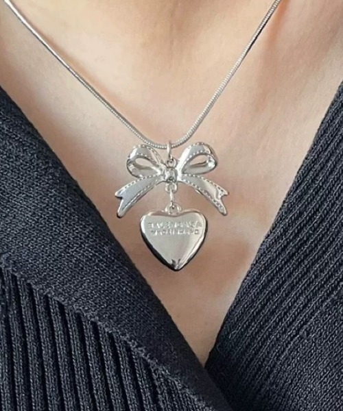 LAC-VERT（ラック・ヴェール）の「リボンチャームネックレスアソート（ネックレス・レディース・その他2/その他1・FREE）」の7枚目の写真