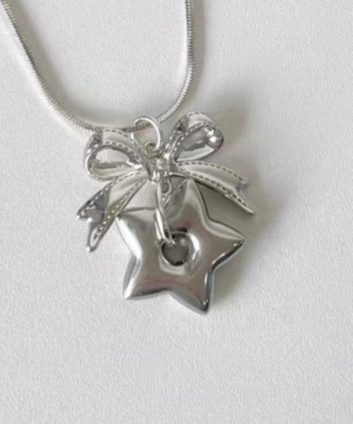 LAC-VERT（ラック・ヴェール）の「リボンチャームネックレスアソート（ネックレス・レディース・その他2/その他1・FREE）」の6枚目の写真