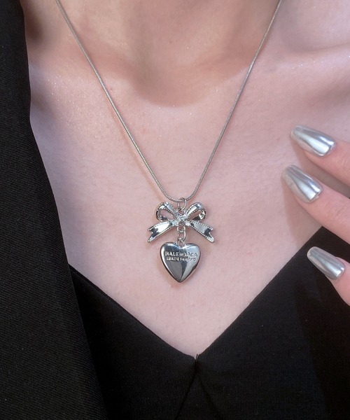 LAC-VERT（ラック・ヴェール）の「リボンチャームネックレスアソート（ネックレス・レディース・その他2/その他1・FREE）」の9枚目の写真